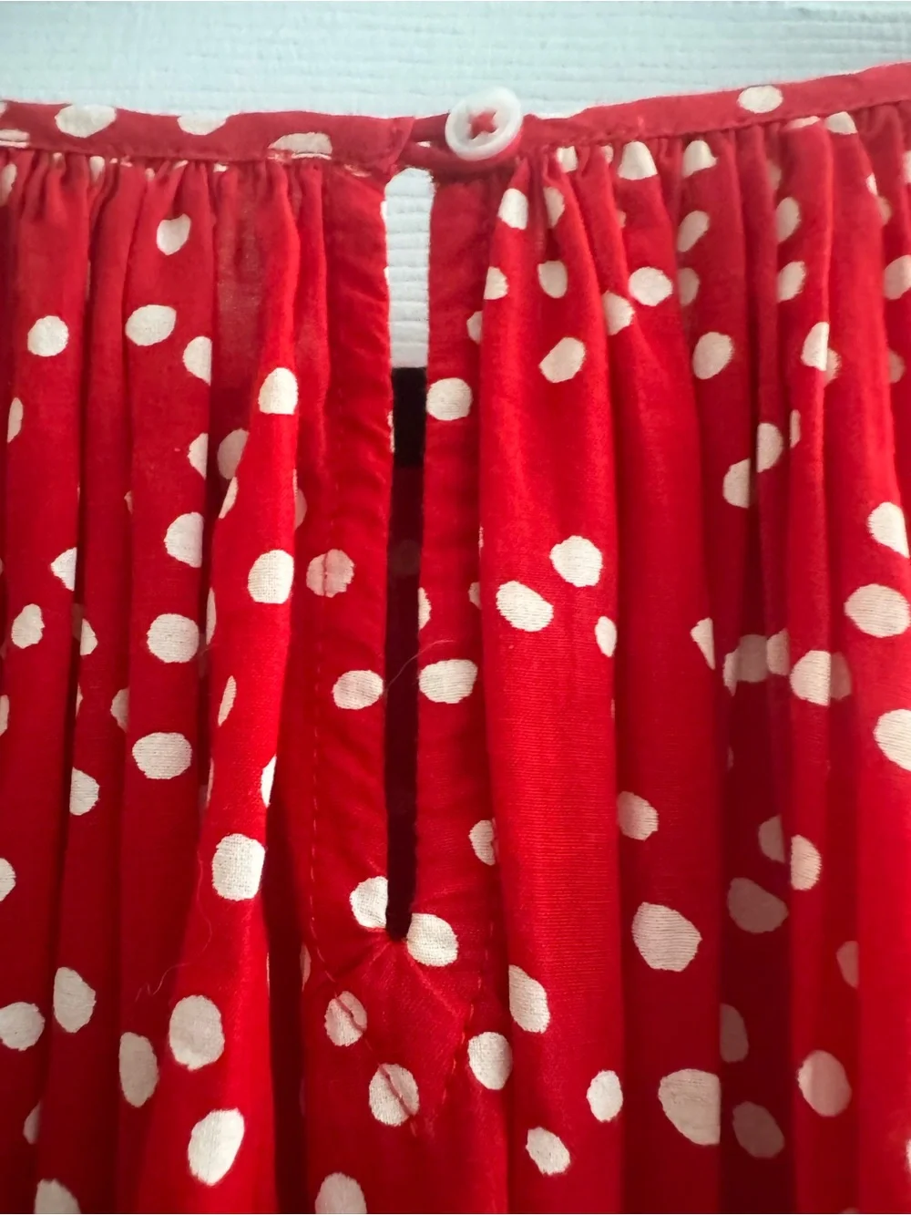 Madewell shirred puff
